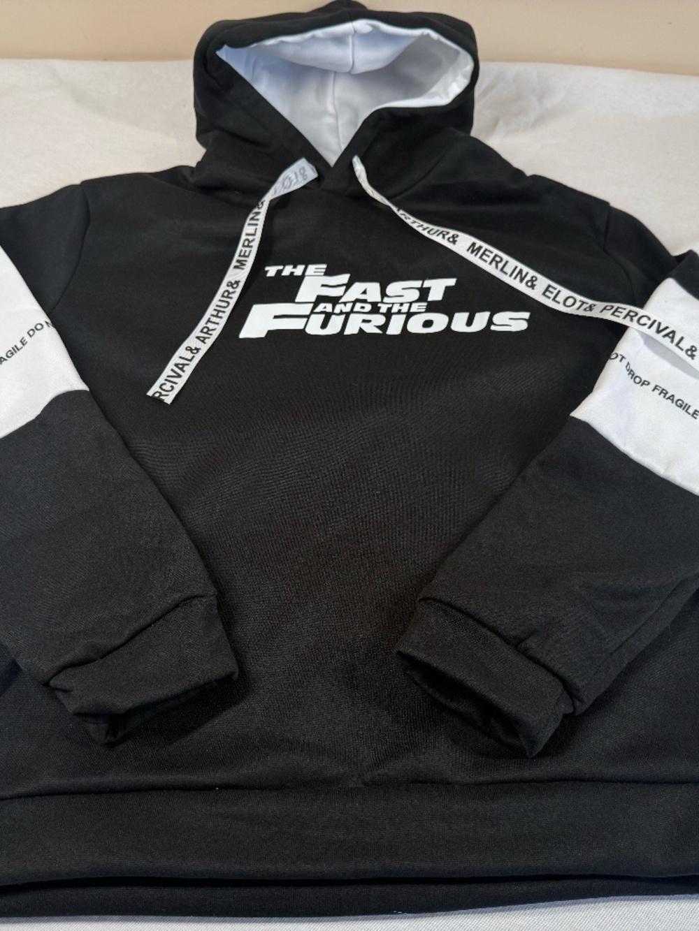 The Fast and the Furious Men's Hoodie Size XL - Black
